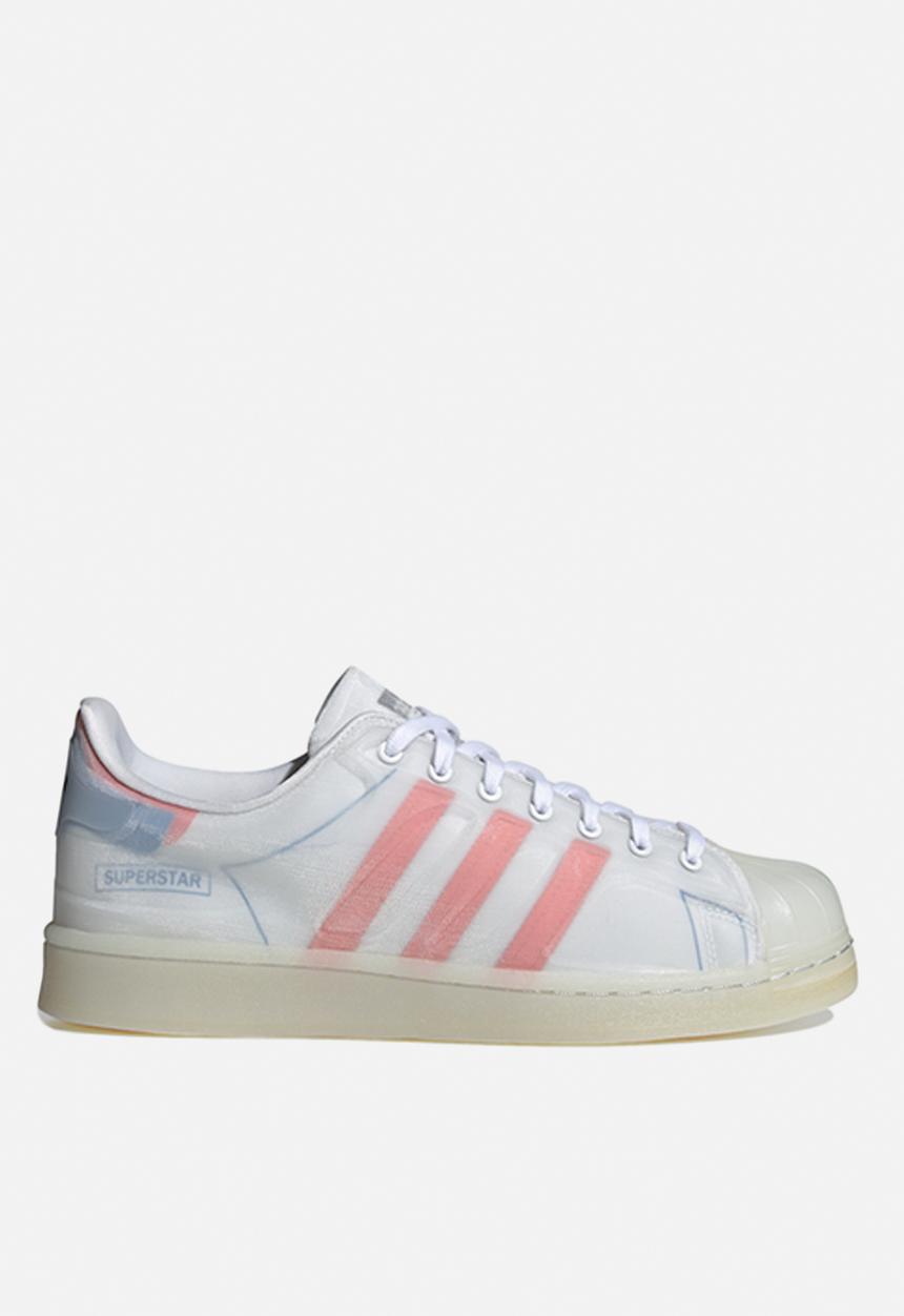 adidas Originals - Superstar futureshell - ftwr white/semi solar red/bright blue