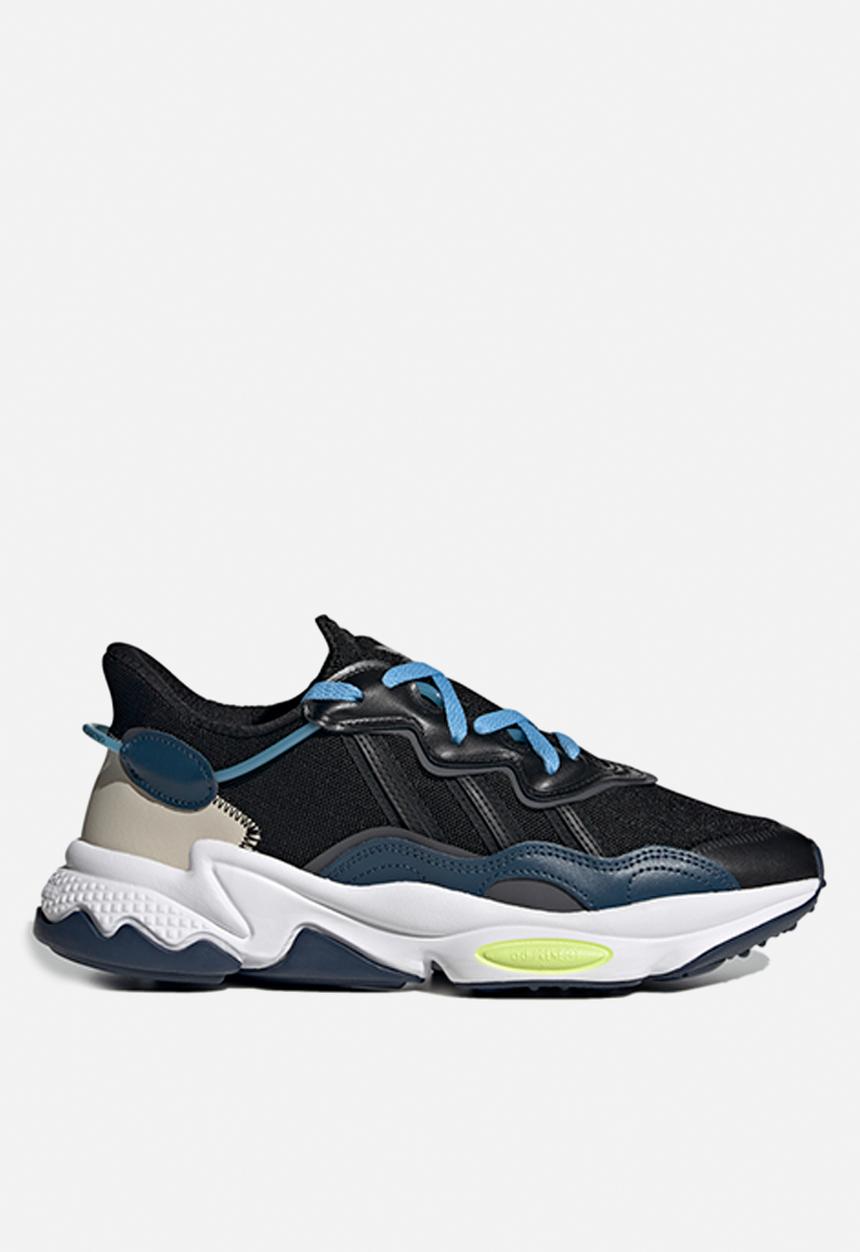 adidas Originals - Ozweego - core black/crew navy/frozen yellow
