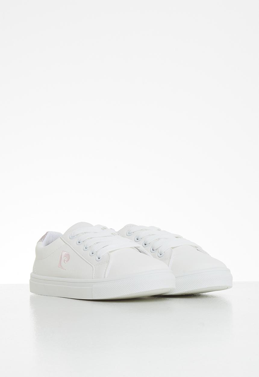 Pierre Cardin - Girls sneaker - white & pink