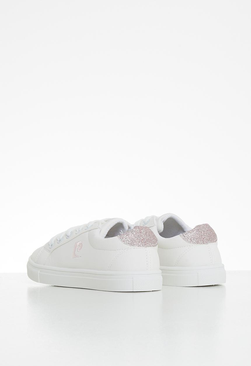 Pierre Cardin - Girls sneaker - white & pink