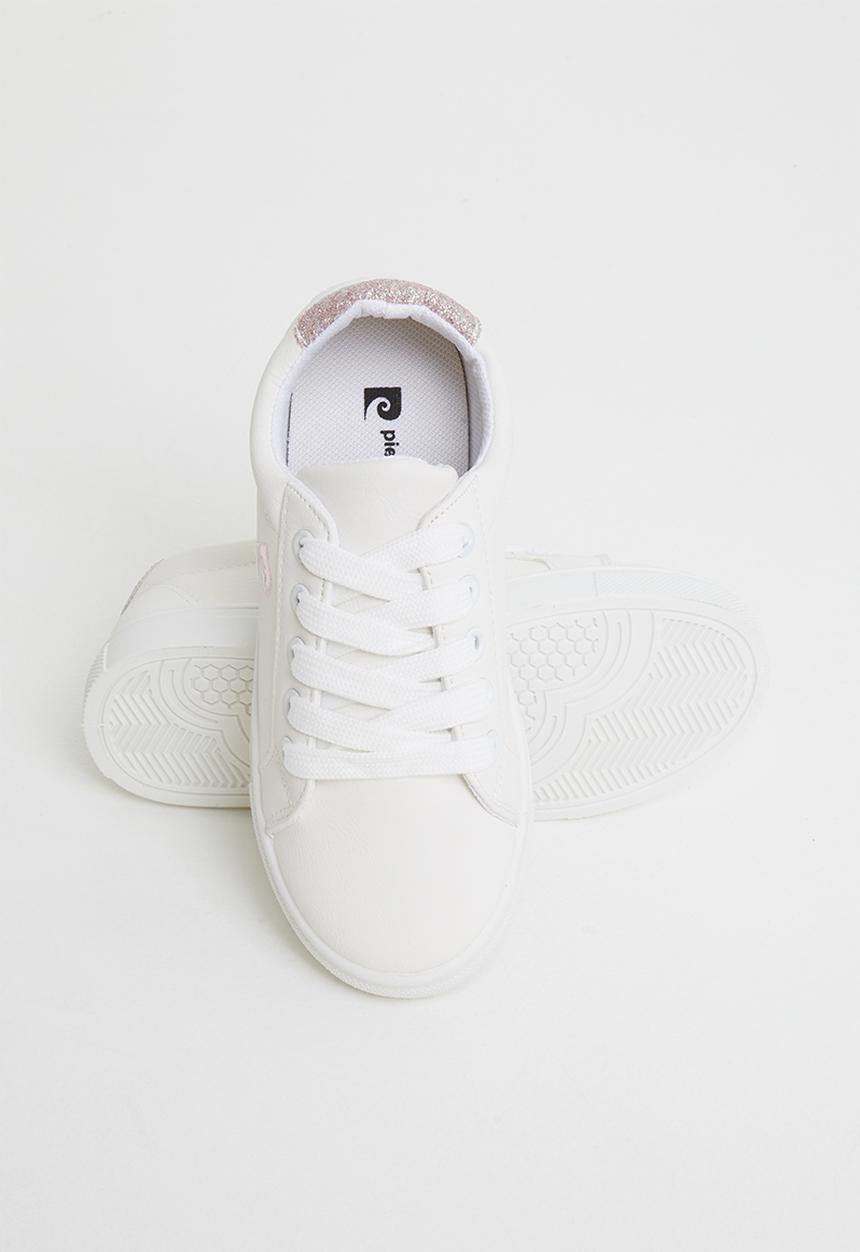 Pierre Cardin - Girls sneaker - white & pink