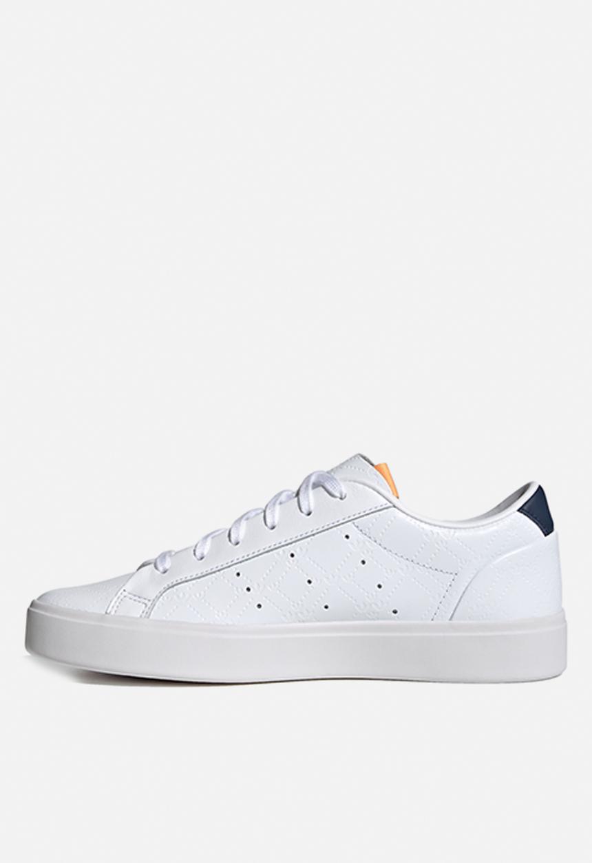 adidas Originals - Adidas sleek w - ftwr white/crew navy/screaming pink