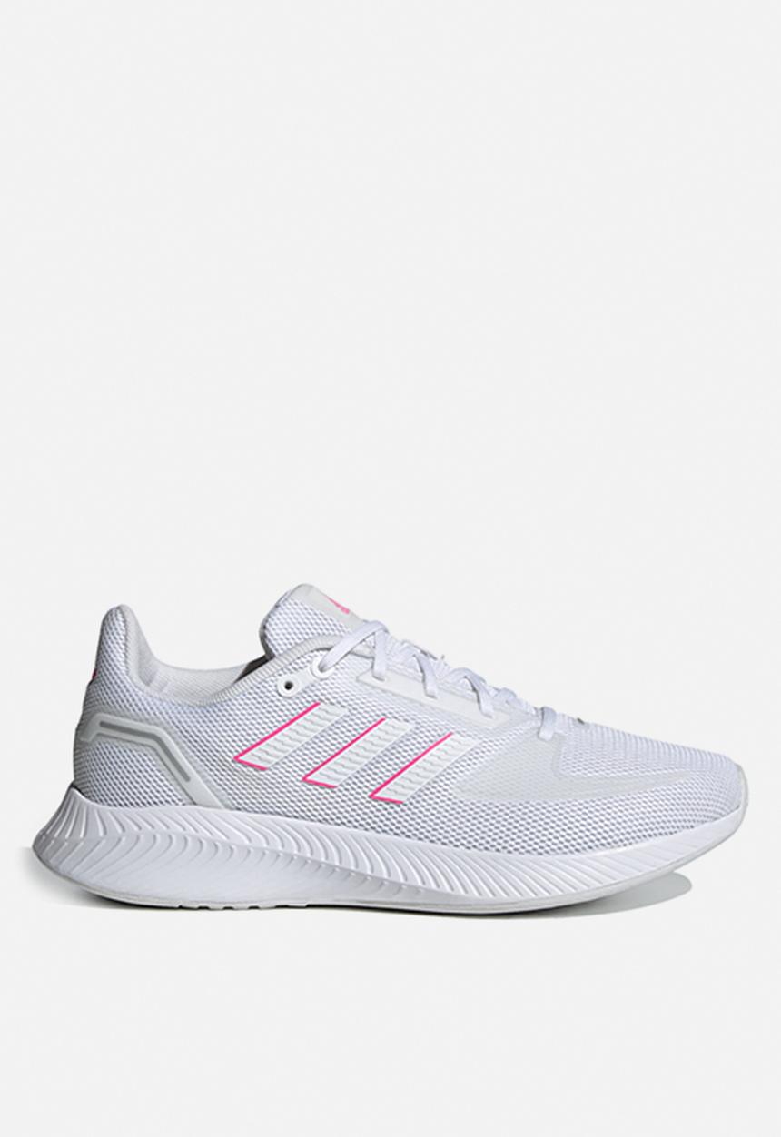 adidas Performance - Runfalcon 2.0 - ftwr white/ftwr white/screaming pink