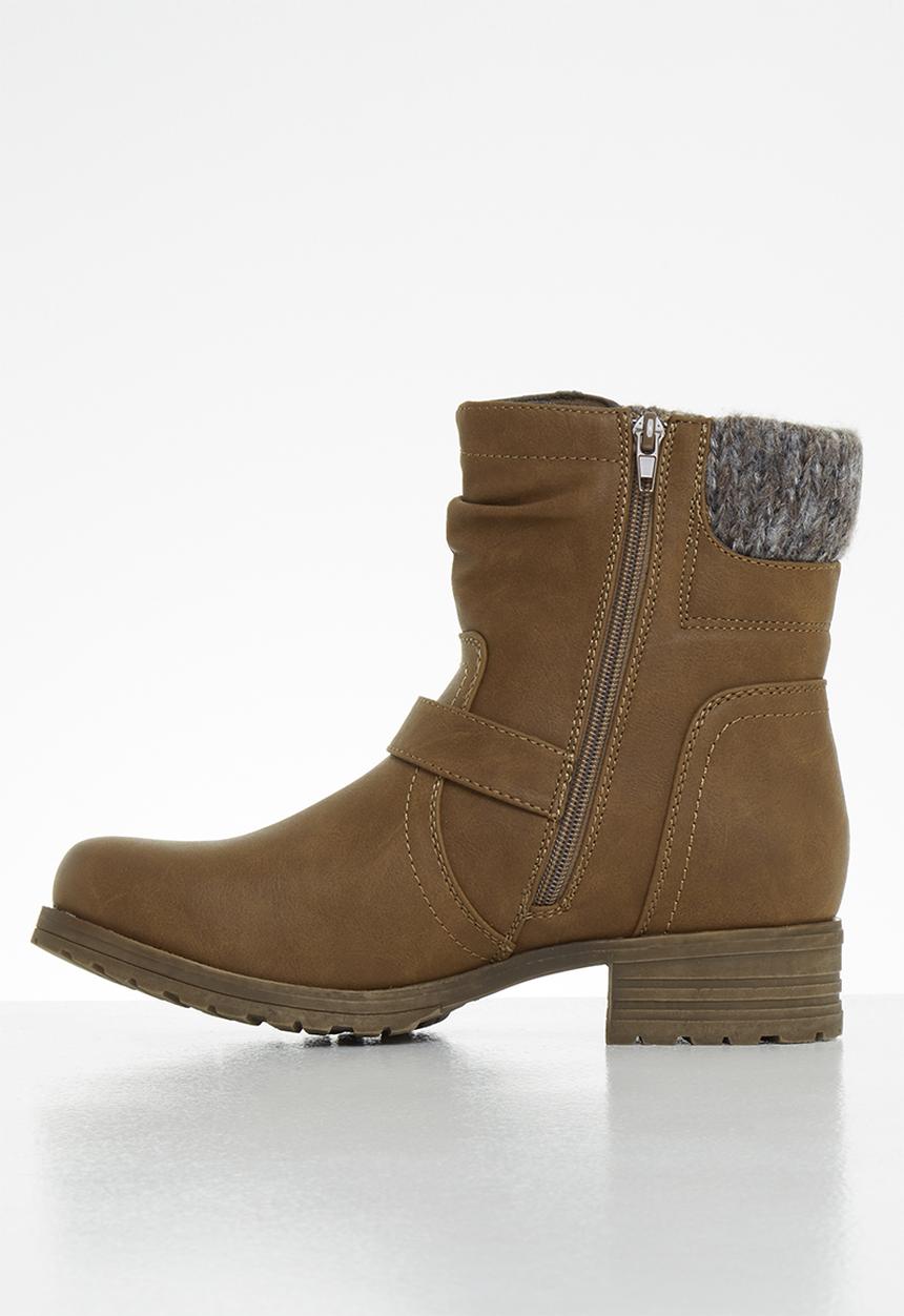 Miss Black - Jag hiking boot - tan