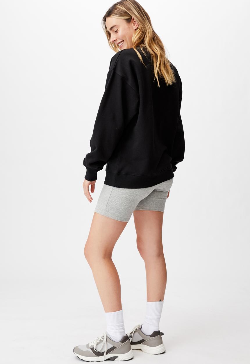 Cotton On - Classic crew - black