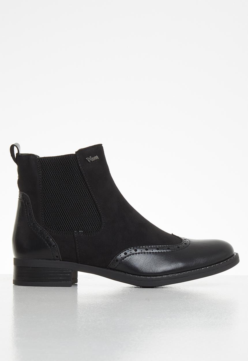 Plum - Deanna  chelsea - black