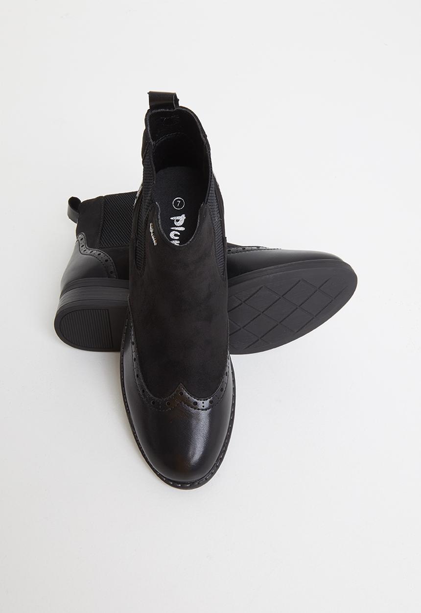 Plum - Deanna  chelsea - black