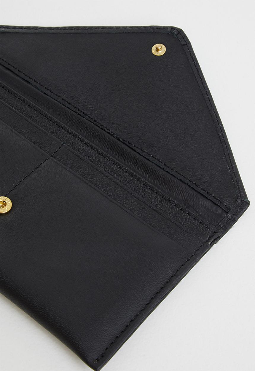 Superbalist - Leather clutch purse - black