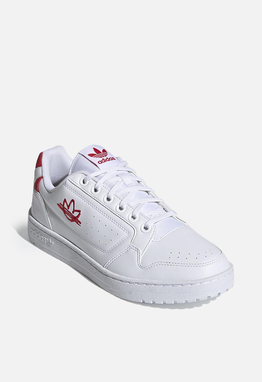 adidas Originals - Ny 92 - ftwr white/scarlet/ftwr white