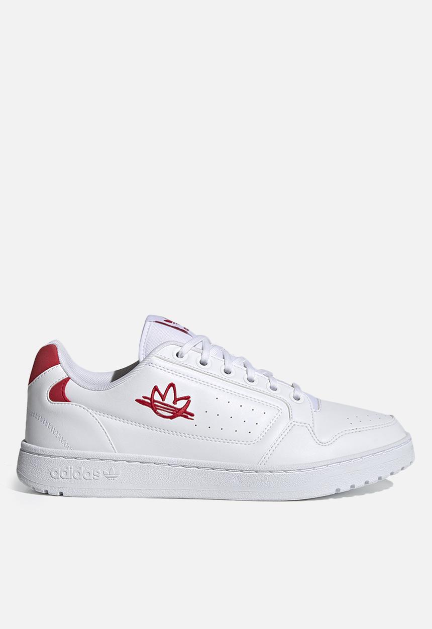 adidas Originals - Ny 92 - ftwr white/scarlet/ftwr white