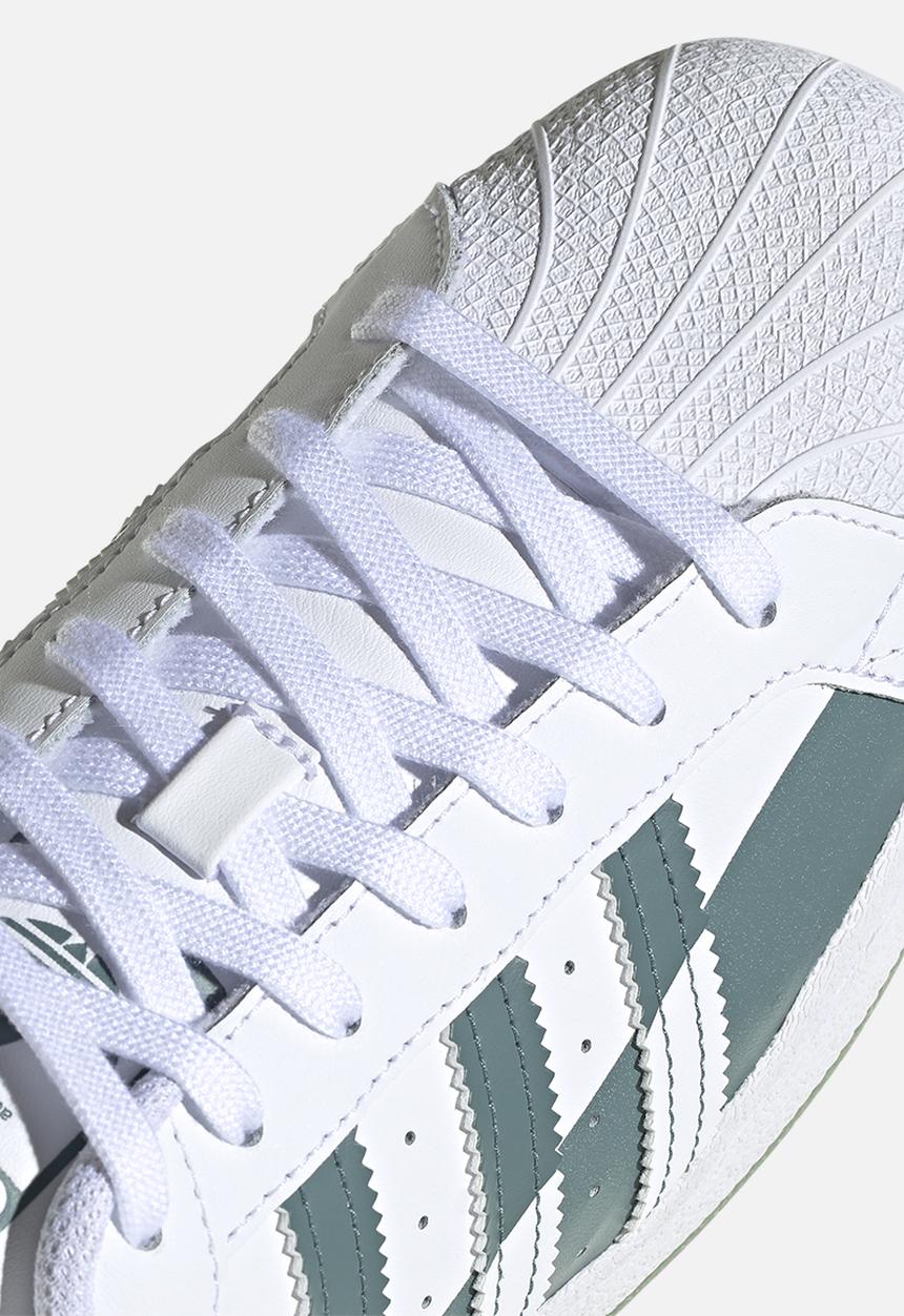 adidas Originals - Superstar - ftwr white/hazy emerald/ftwr white