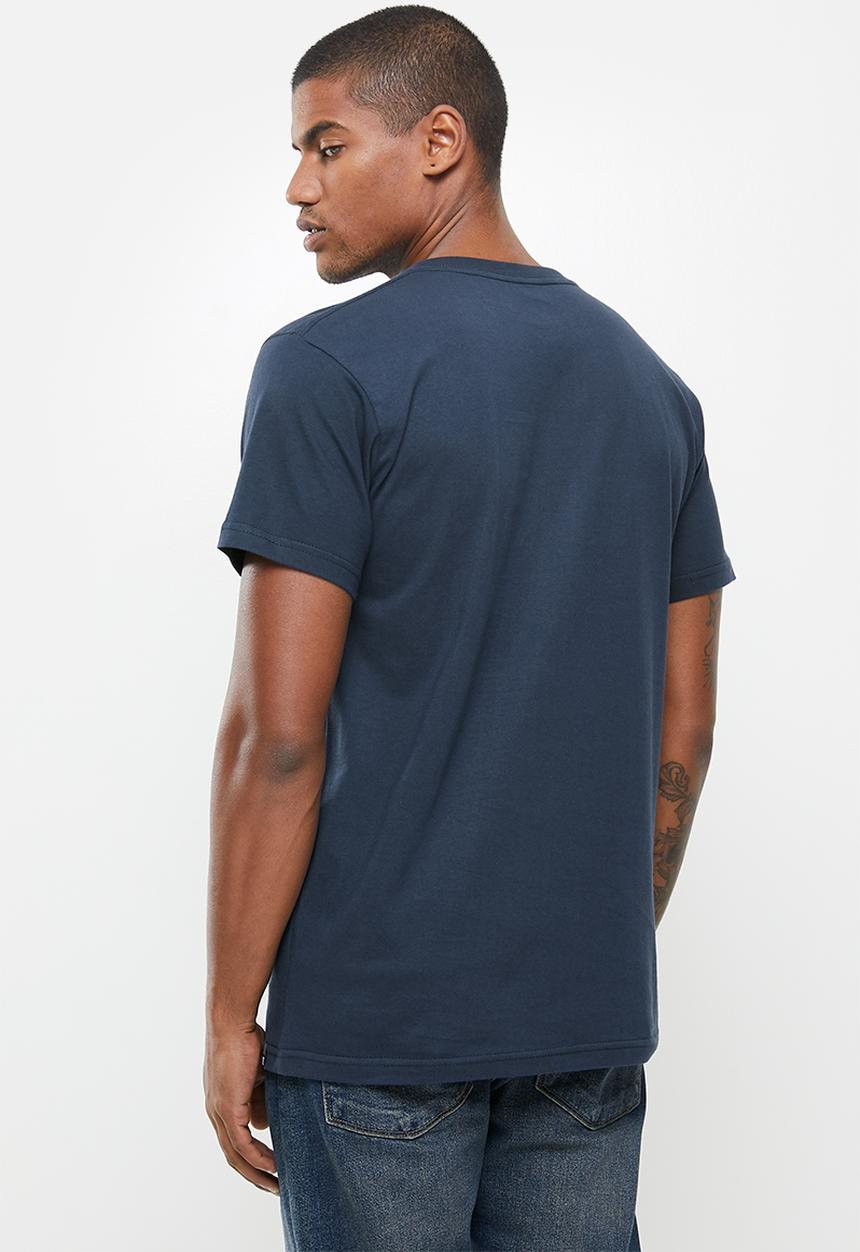 DC - Logo ballad short sleeve tee - navy