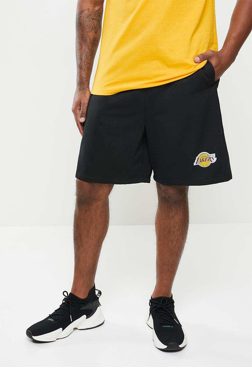 NBA - Laker basketball retro shorts - black