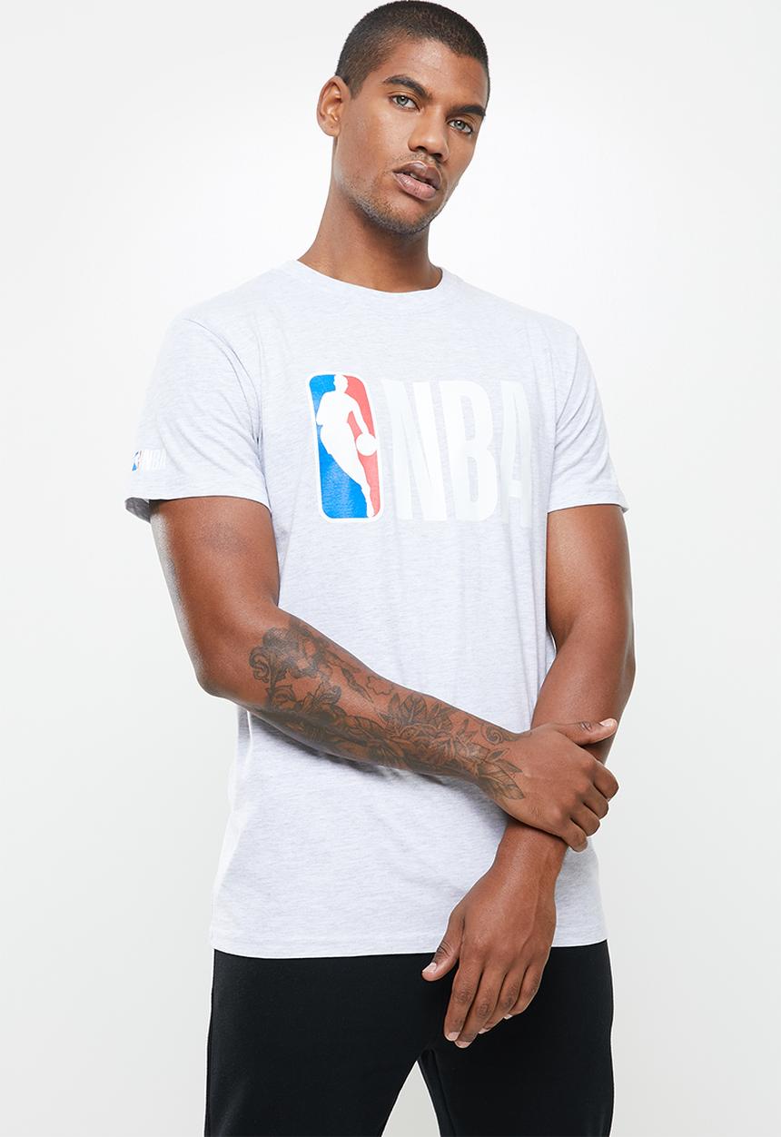 NBA - NBA Straight hem printed T-shirt - grey