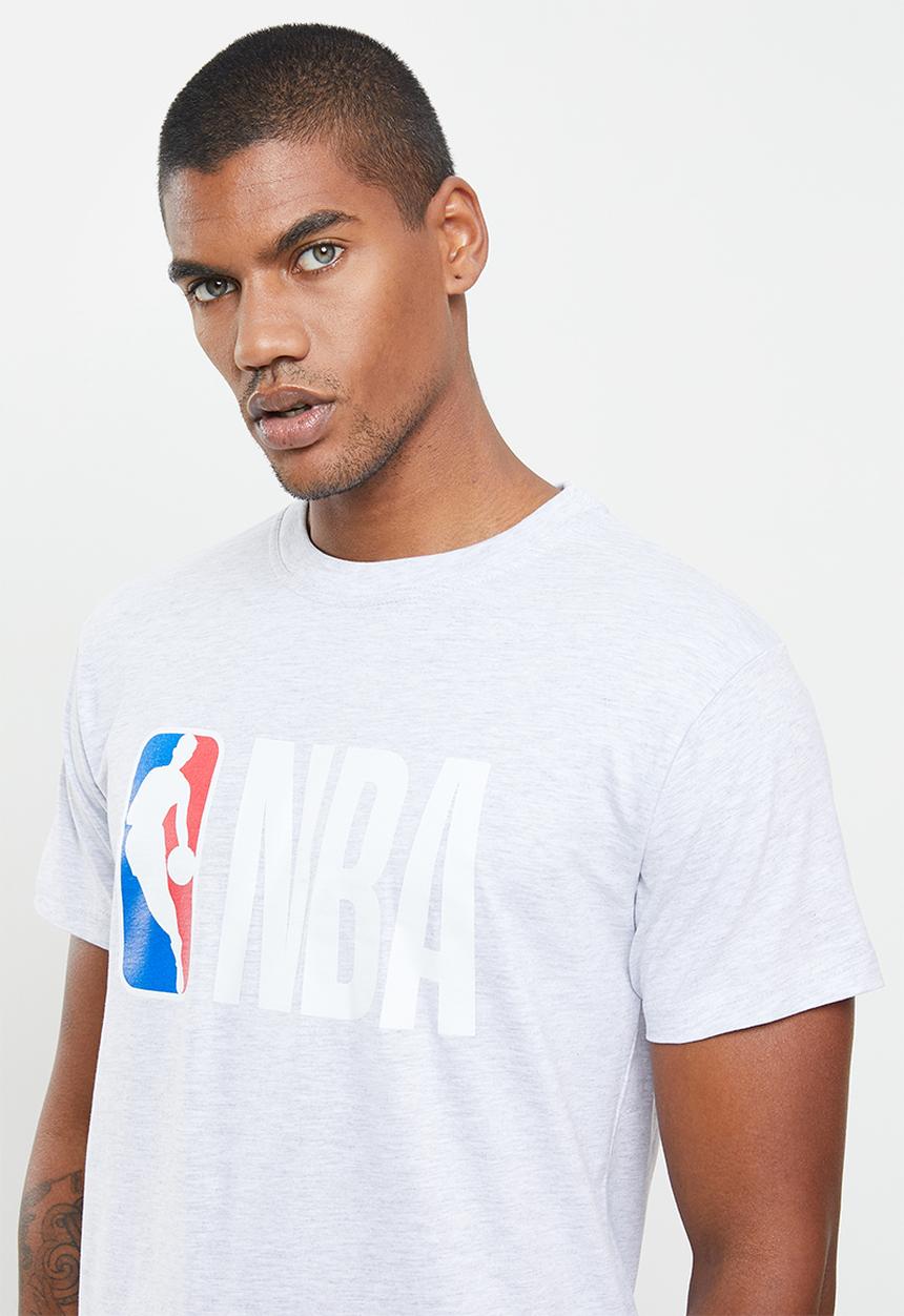 NBA - NBA Straight hem printed T-shirt - grey