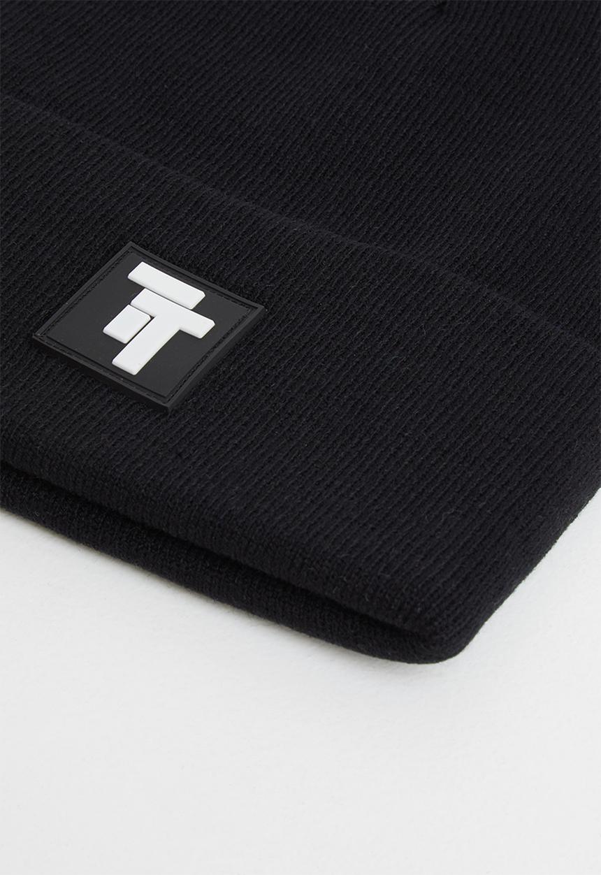 Tom Tom - Tt logo beanie - black