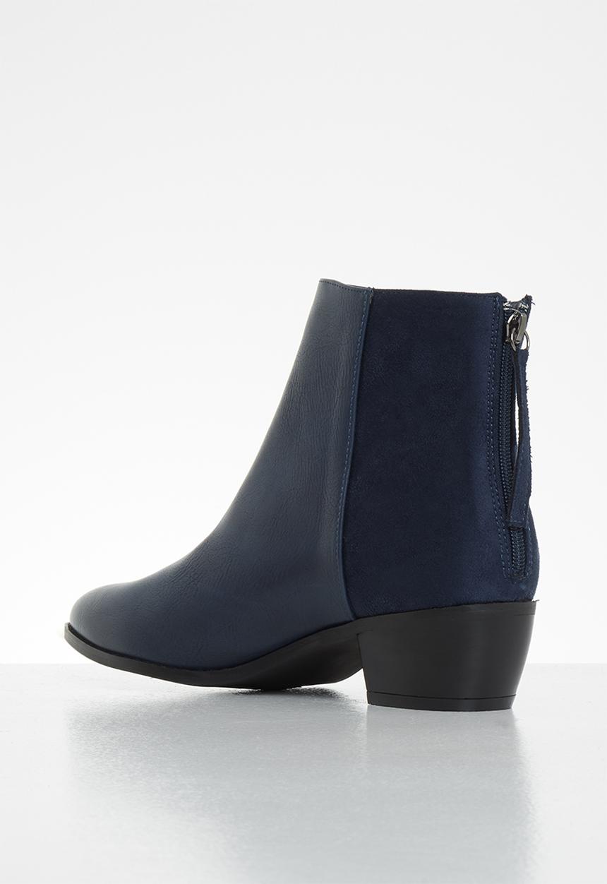 Butterfly Feet - Saddle ankle boot - navy