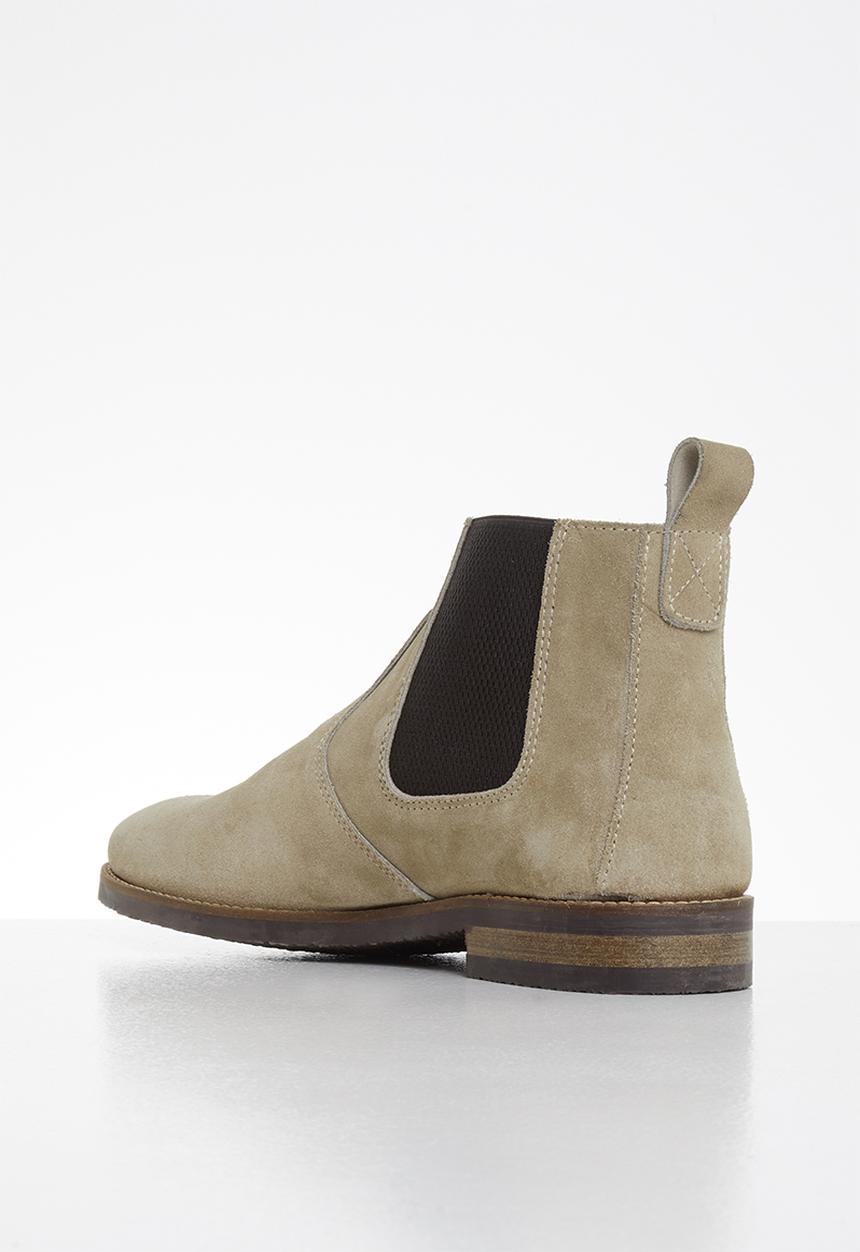 Superbalist - Jeffe leather chelsea boot - neutral 