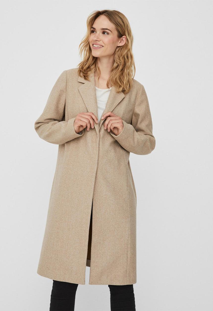 Vero Moda - Dafnelise 3/4 coat - tigers eye