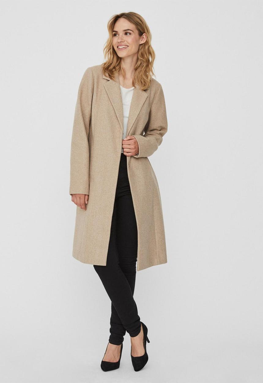 Vero Moda - Dafnelise 3/4 coat - tigers eye