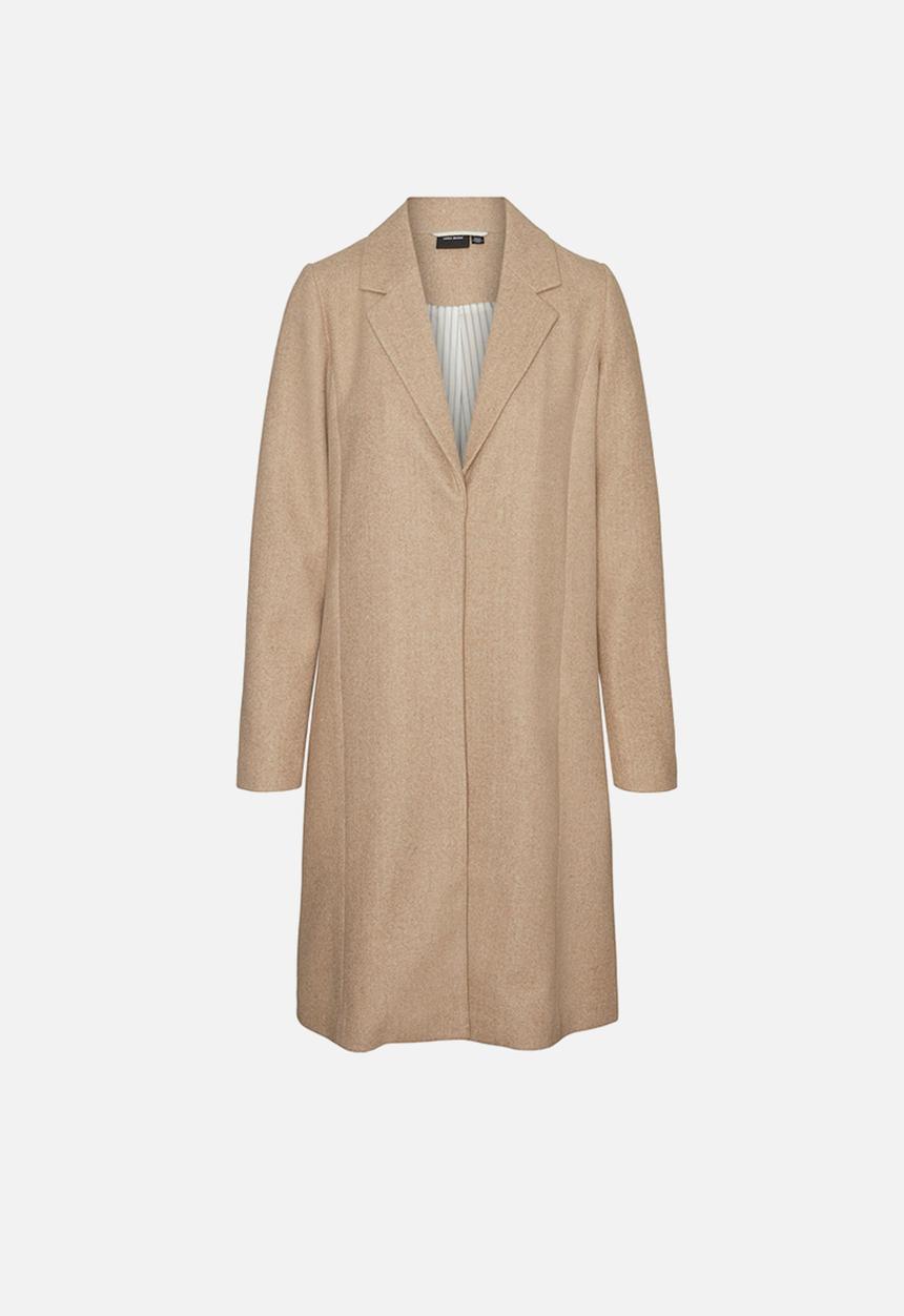 Vero Moda - Dafnelise 3/4 coat - tigers eye