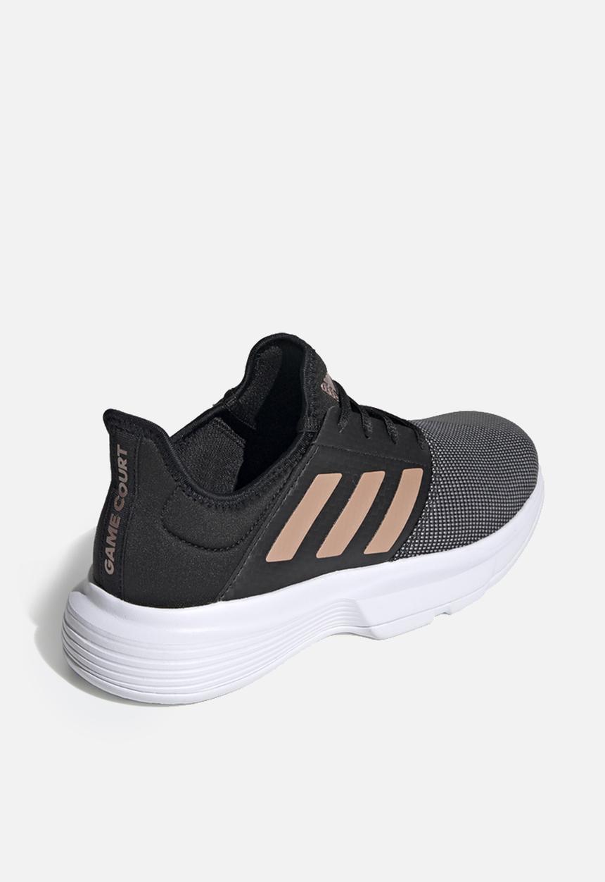 adidas Performance - Gamecourt w - Core Black / Copper Metallic / Cloud White