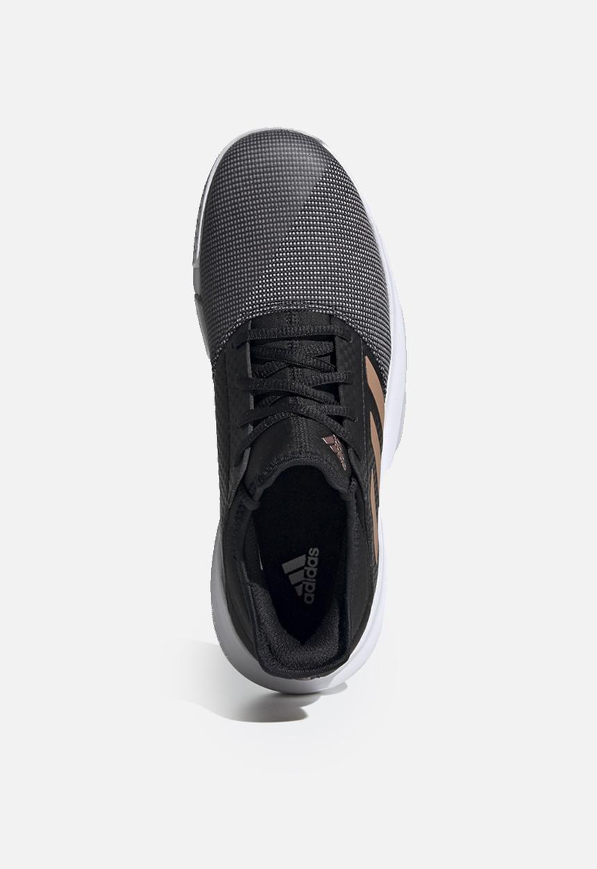 adidas Performance - Gamecourt w - Core Black / Copper Metallic / Cloud White