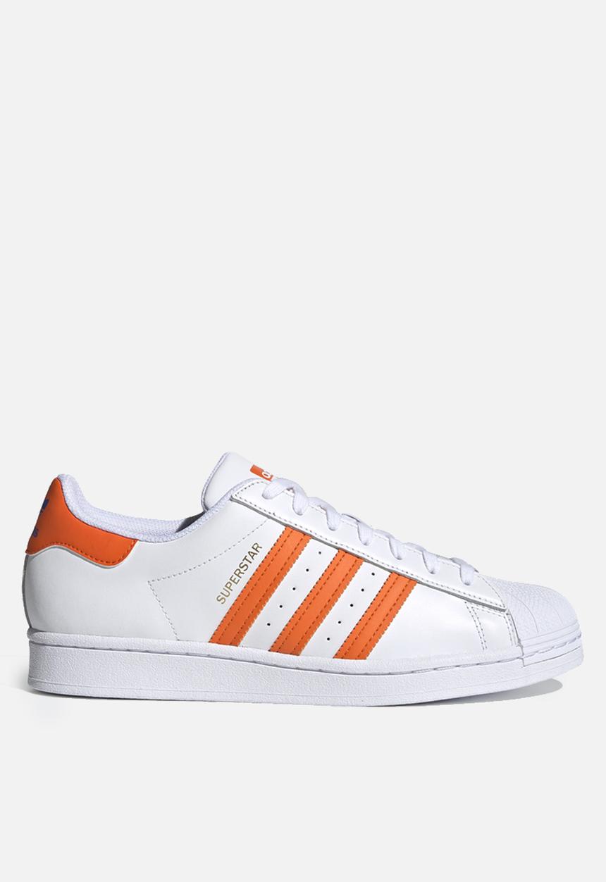 adidas Originals - Superstar - ftwr white/blue/gold met.