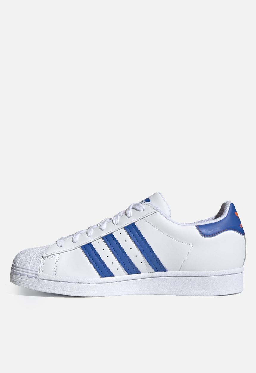 adidas Originals - Superstar - ftwr white/blue/gold met.