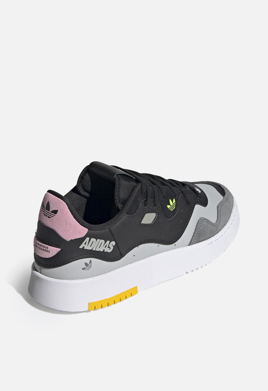 adidas Originals - Supercourt style w - core black/ftwr white/true pink