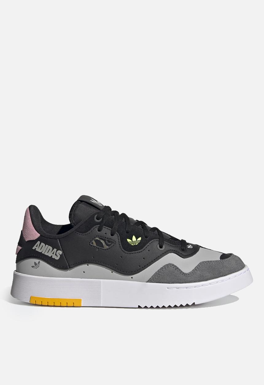 adidas Originals - Supercourt style w - core black/ftwr white/true pink