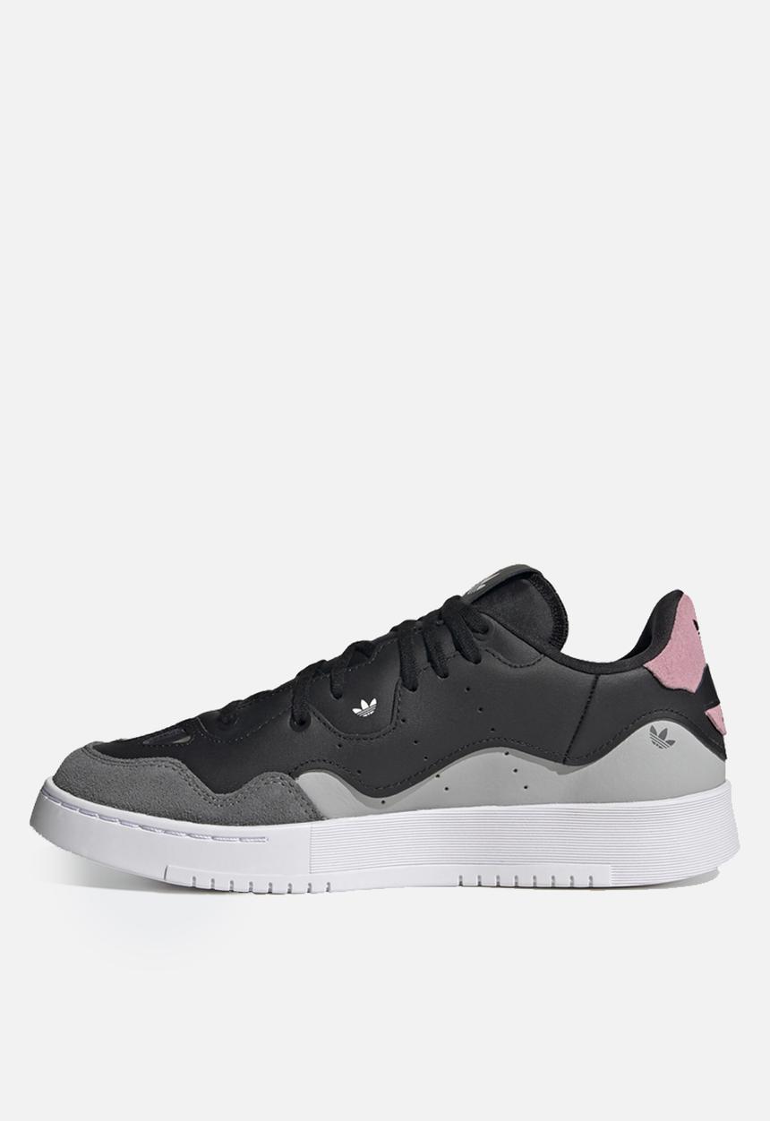 adidas Originals - Supercourt style w - core black/ftwr white/true pink