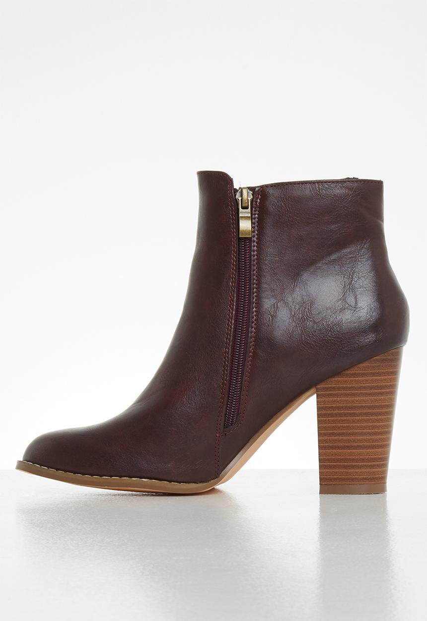 Butterfly Feet - Drama ankle boot - burgundy