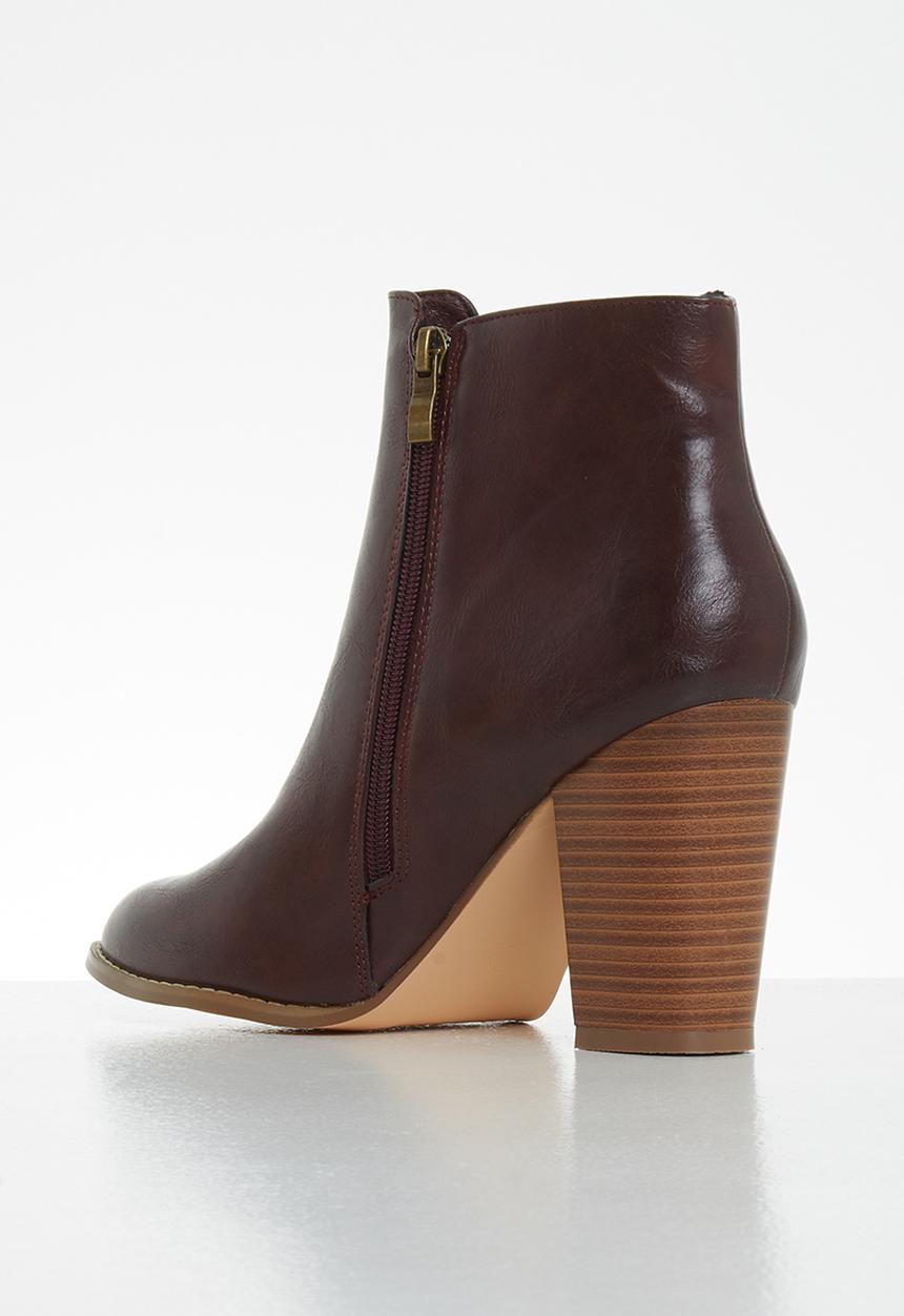Butterfly Feet - Drama ankle boot - burgundy