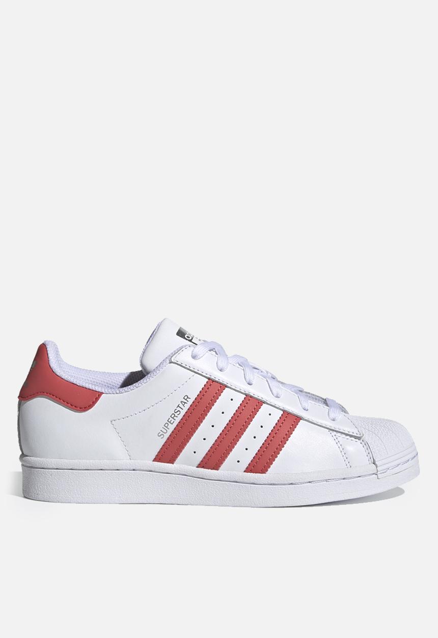 adidas Originals - Superstar w - ftwr white/crew red/matte silver