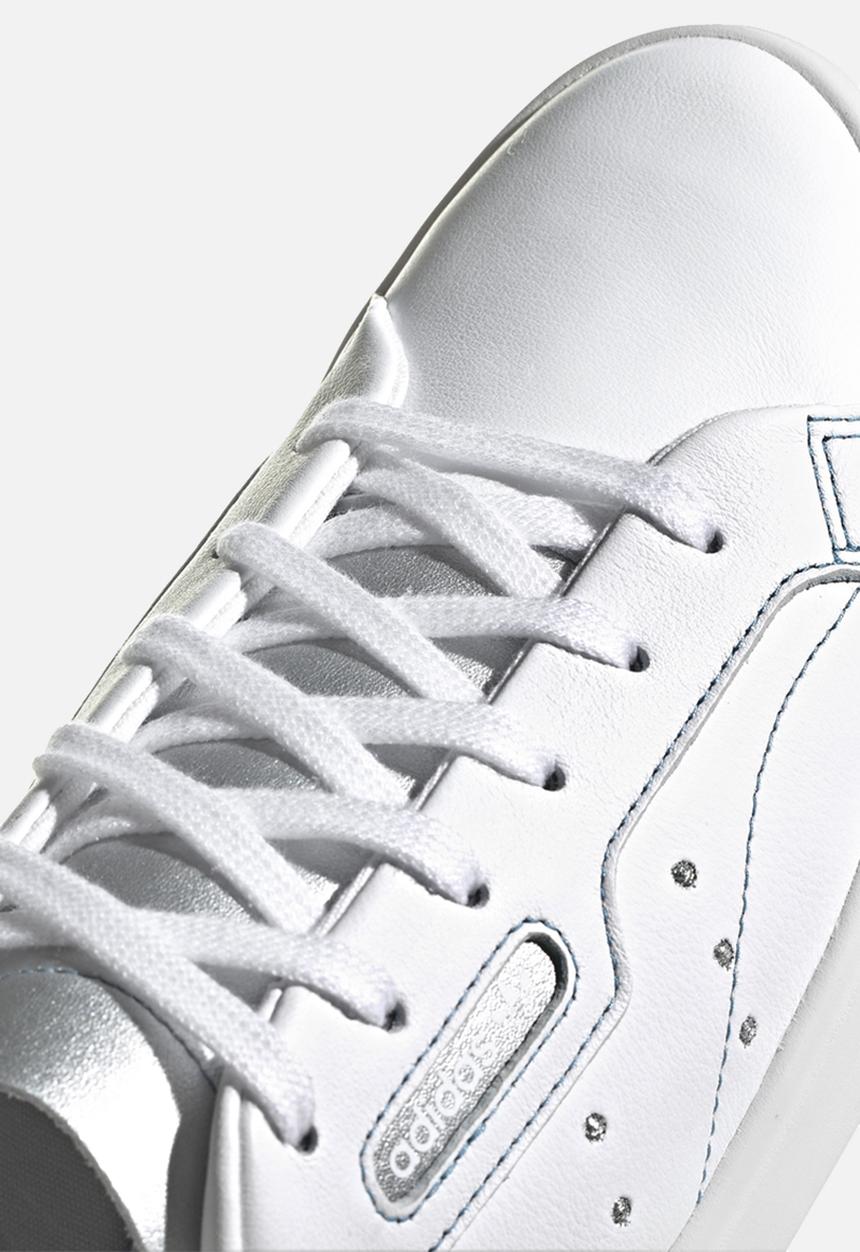 adidas Originals - Adidas sleek w - Cloud White / Silver Metallic / Hazy Blue