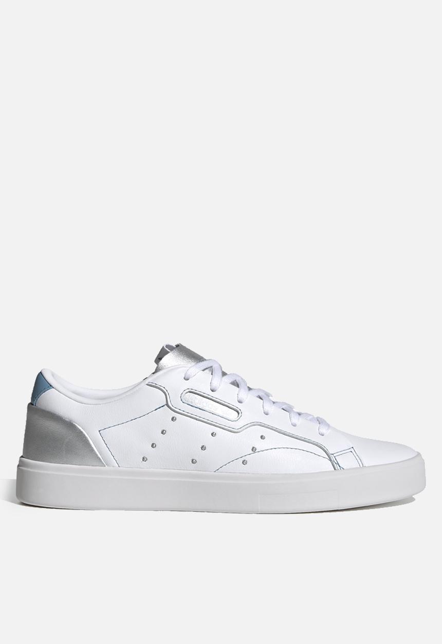 adidas Originals - Adidas sleek w - Cloud White / Silver Metallic / Hazy Blue