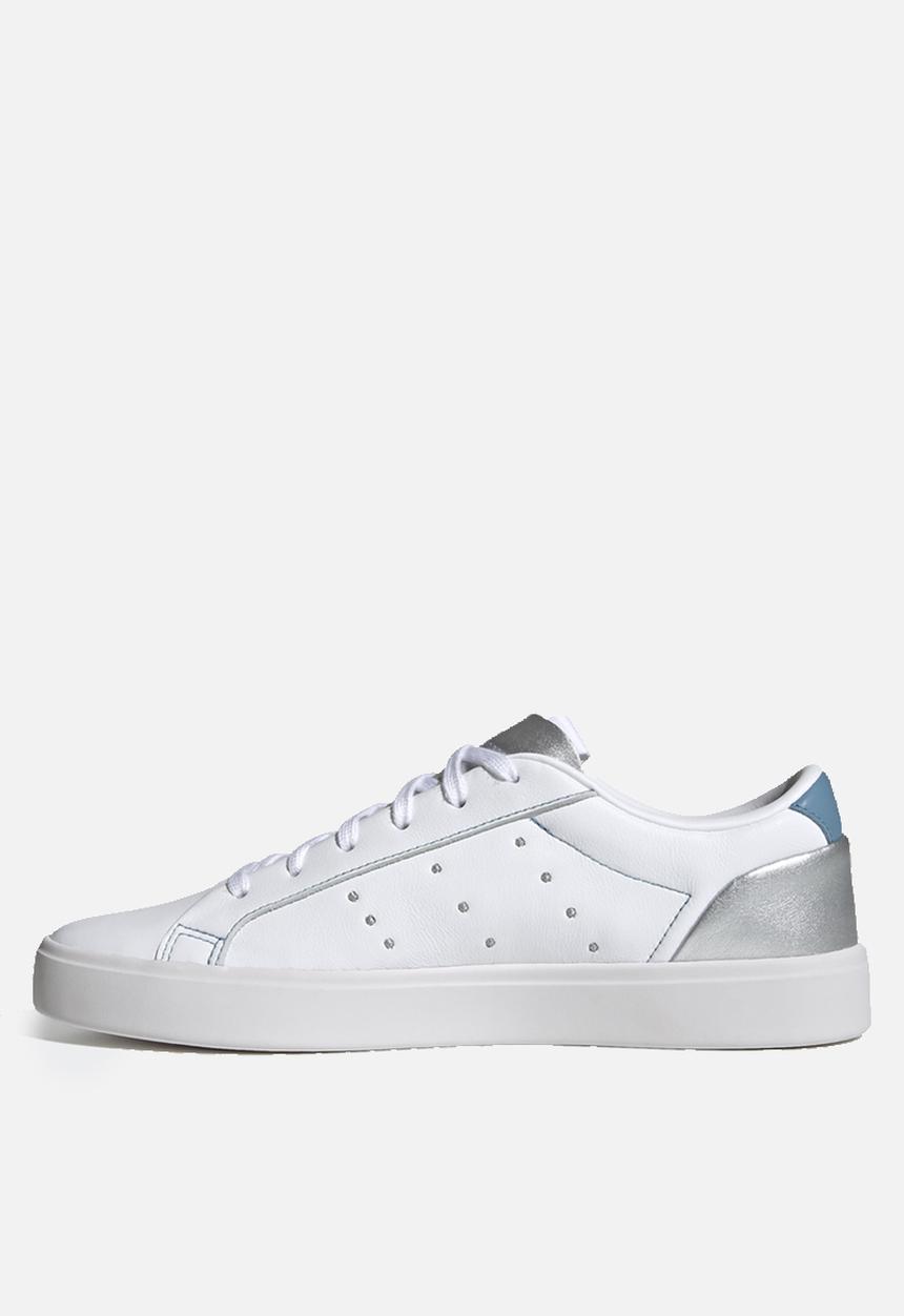 adidas Originals - Adidas sleek w - Cloud White / Silver Metallic / Hazy Blue
