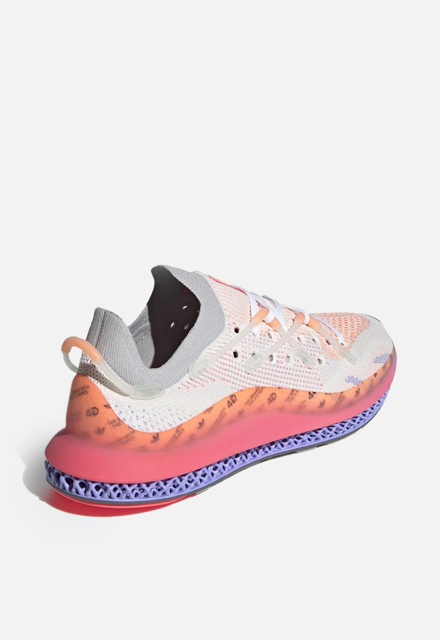 adidas Originals - 4D Fusio - chalk white/core black/light purple