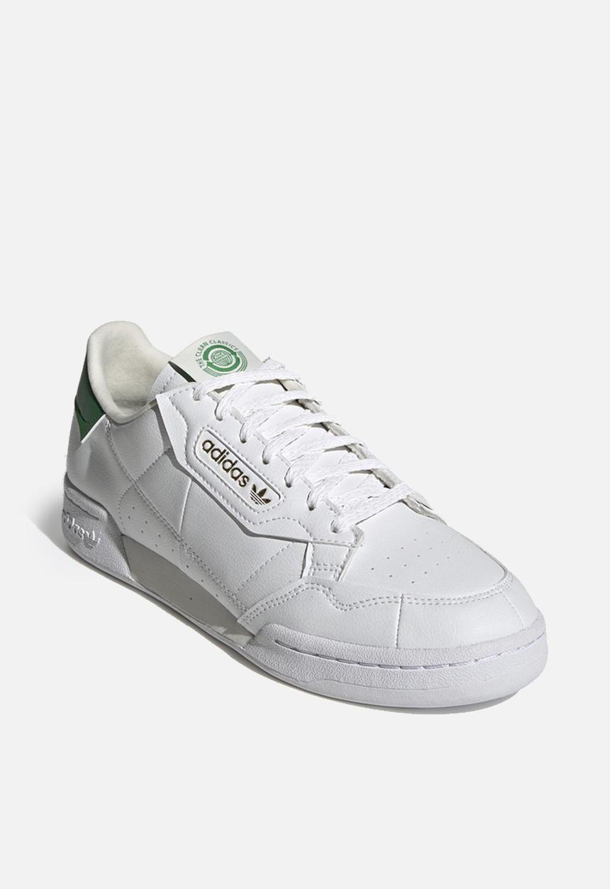 adidas Originals - Continental 80 - ftwr white/off white/green