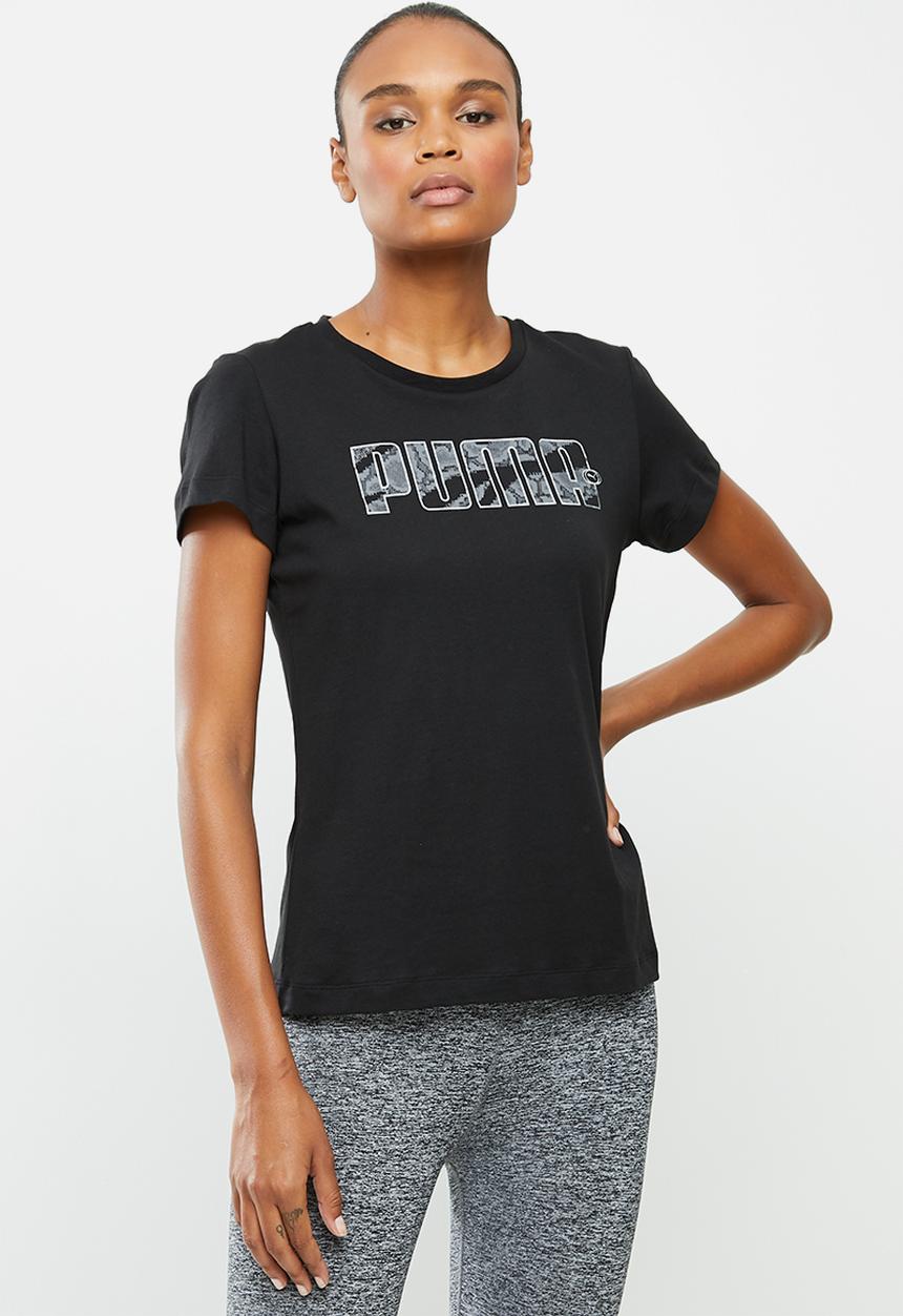 PUMA - Rebel graphic tee - black