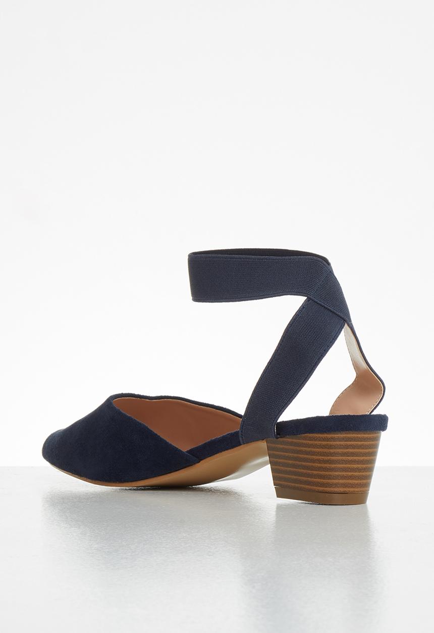 Butterfly Feet - Sling ankle strap heel - navy