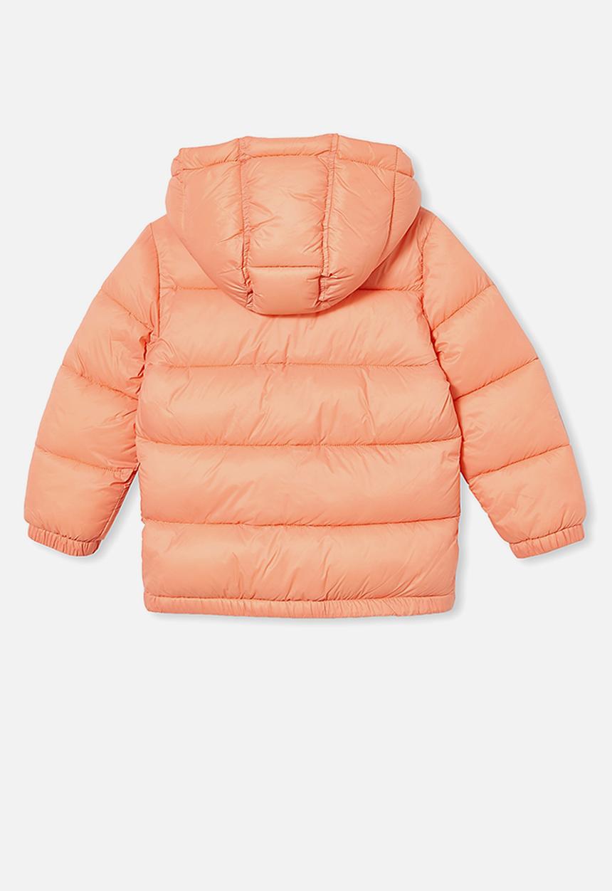 Cotton On - Frankie puffer jacket - orange