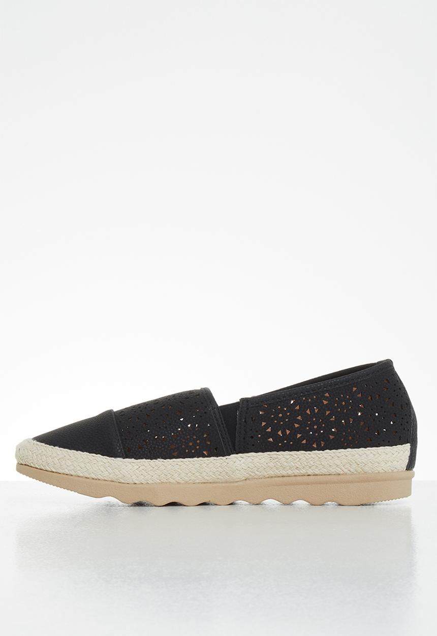 Butterfly Feet - Edna espadrille - black