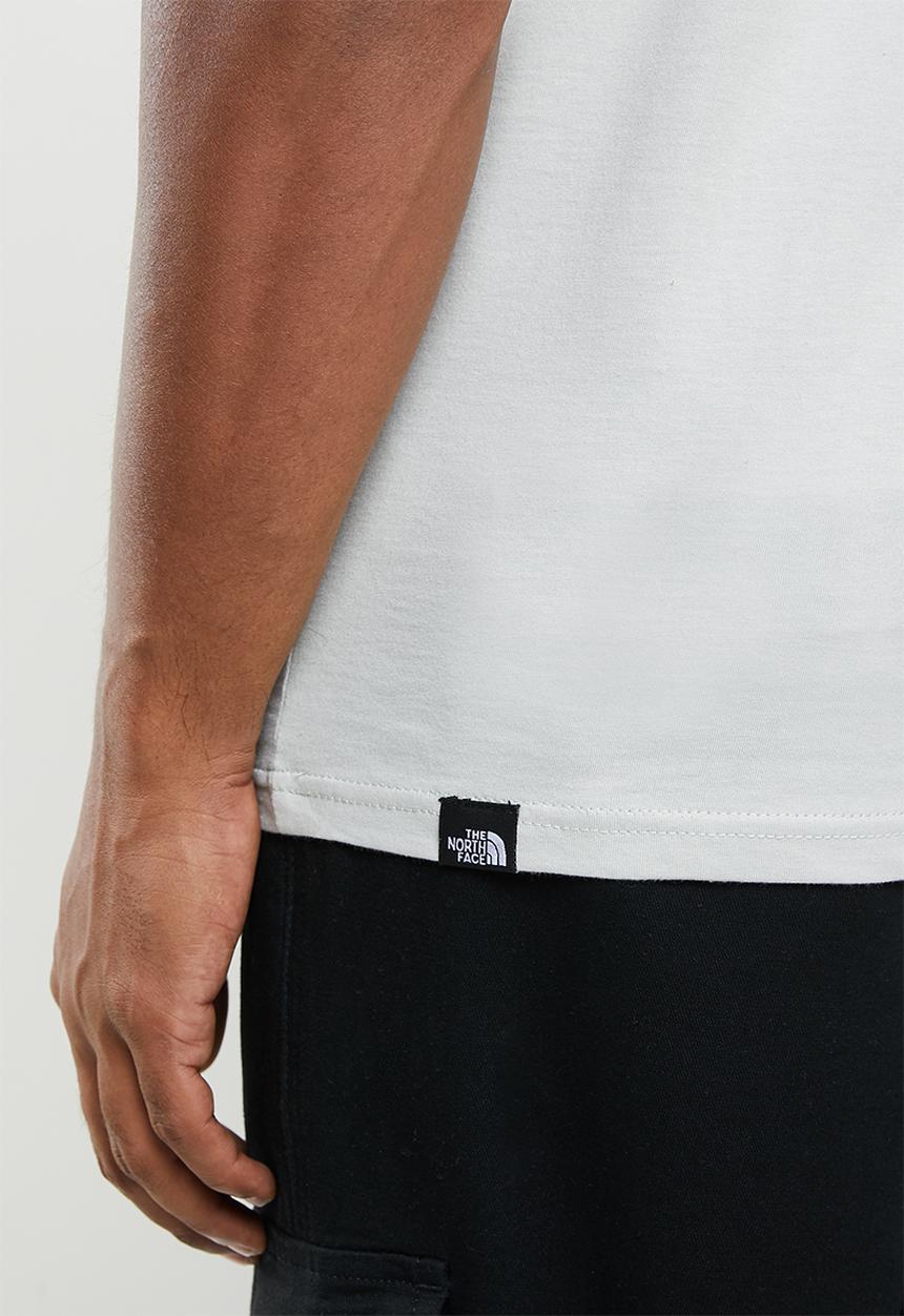 The North Face - Short sleeve raglan redbox tee - grey