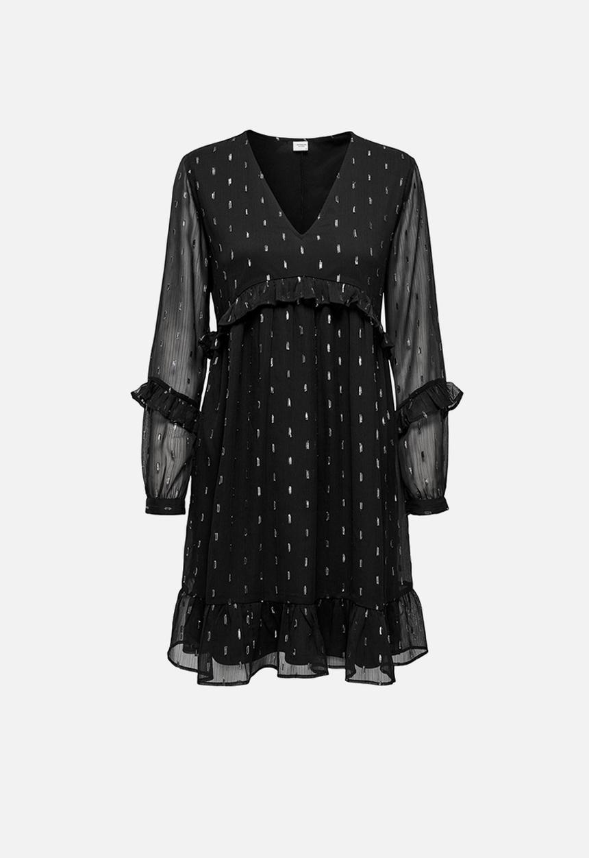 Jacqueline de Yong - Shimmer dress - black