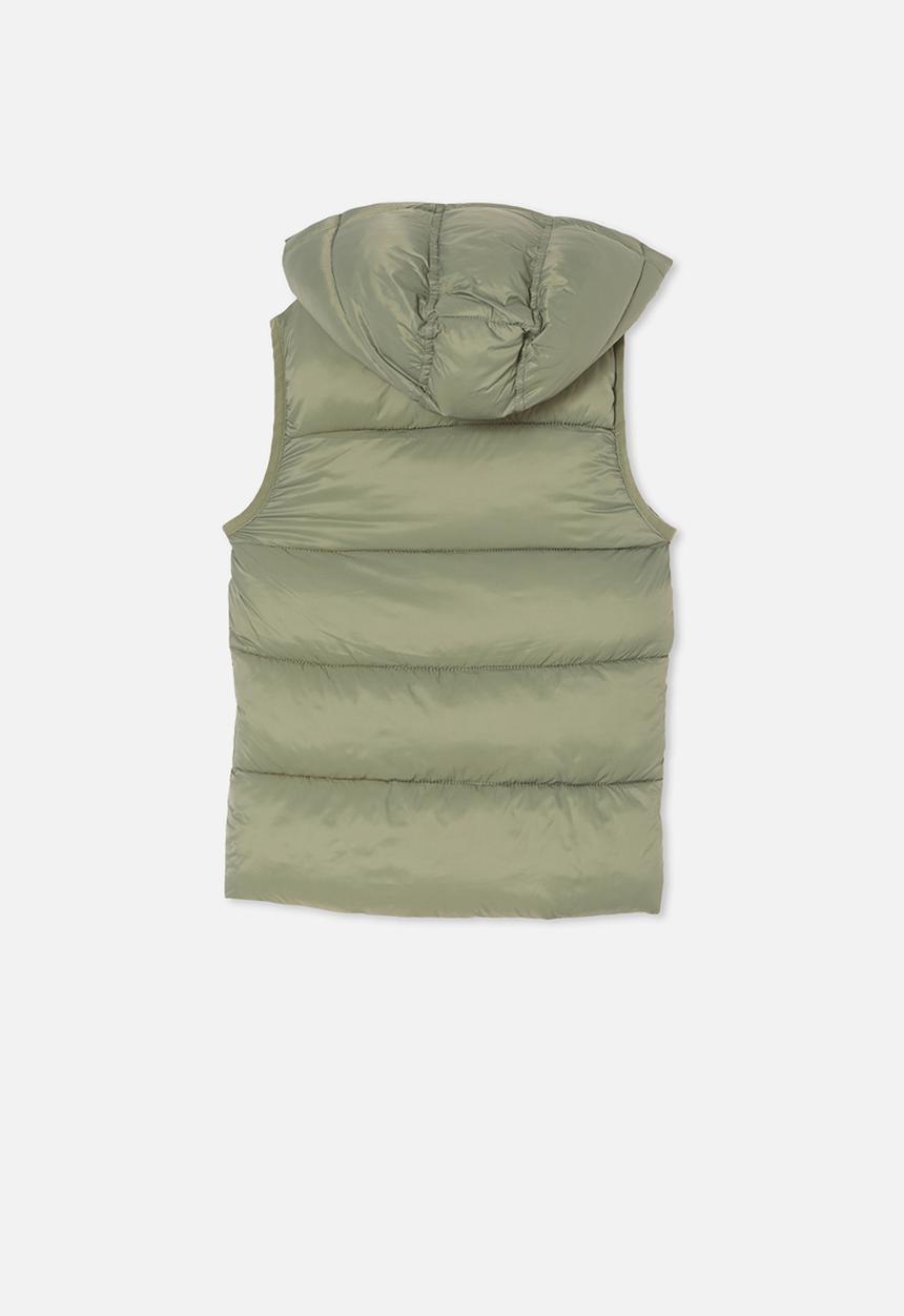 Cotton On - Billie puffer vest - green