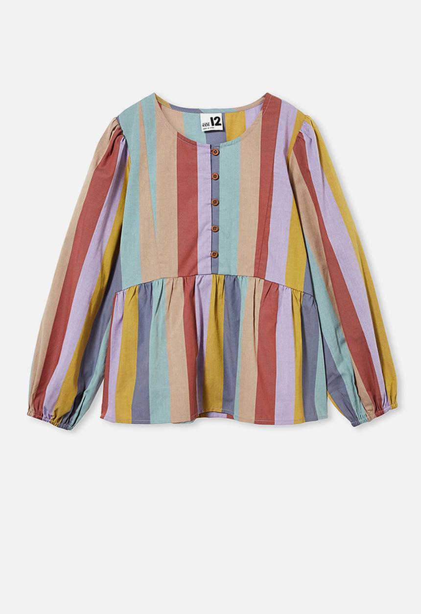 Free by Cotton On - Marloe long sleeve top - multi
