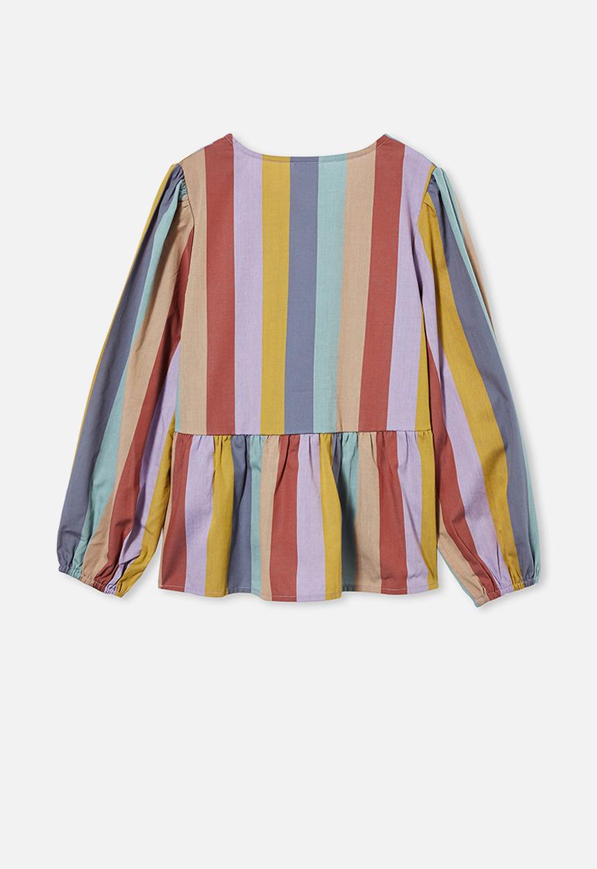 Free by Cotton On - Marloe long sleeve top - multi