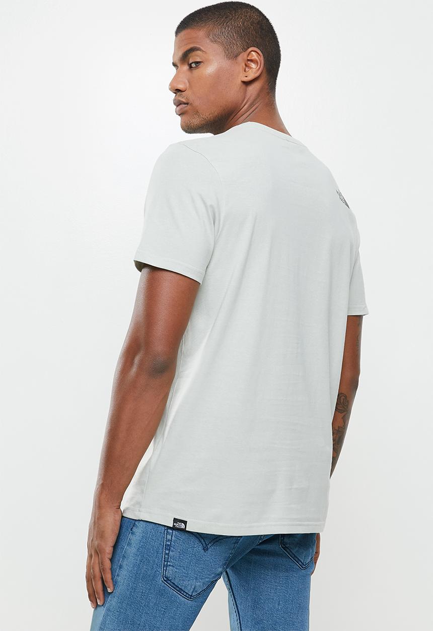 The North Face - Short sleeve fine tee - grey